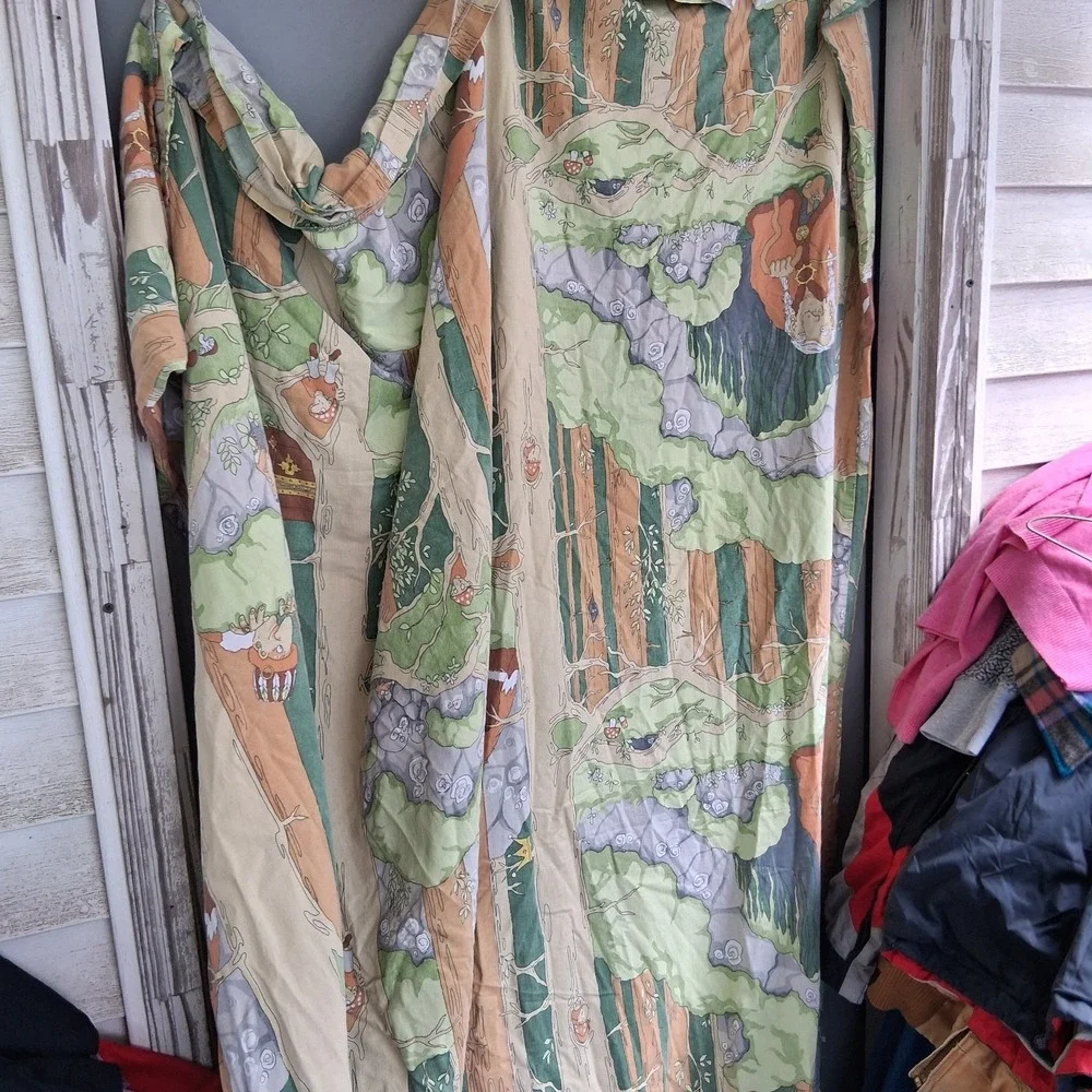 Vintage IKEA Sagan Troll Twin Duvet Cover RARE HTF GVC